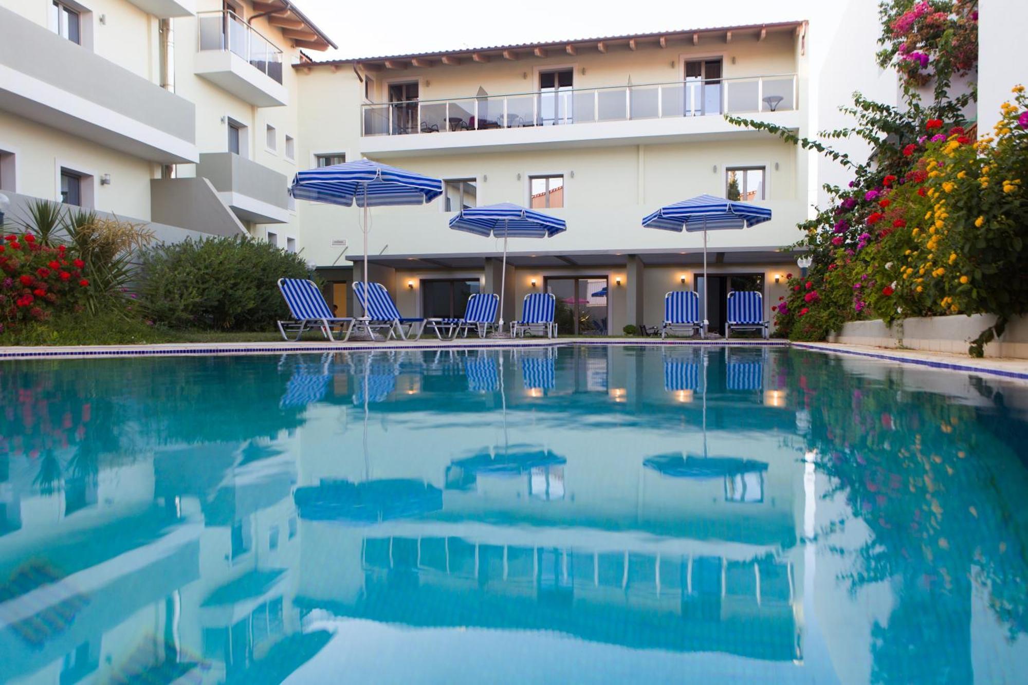 Panormo Beach Hotel Panormos  Bagian luar foto