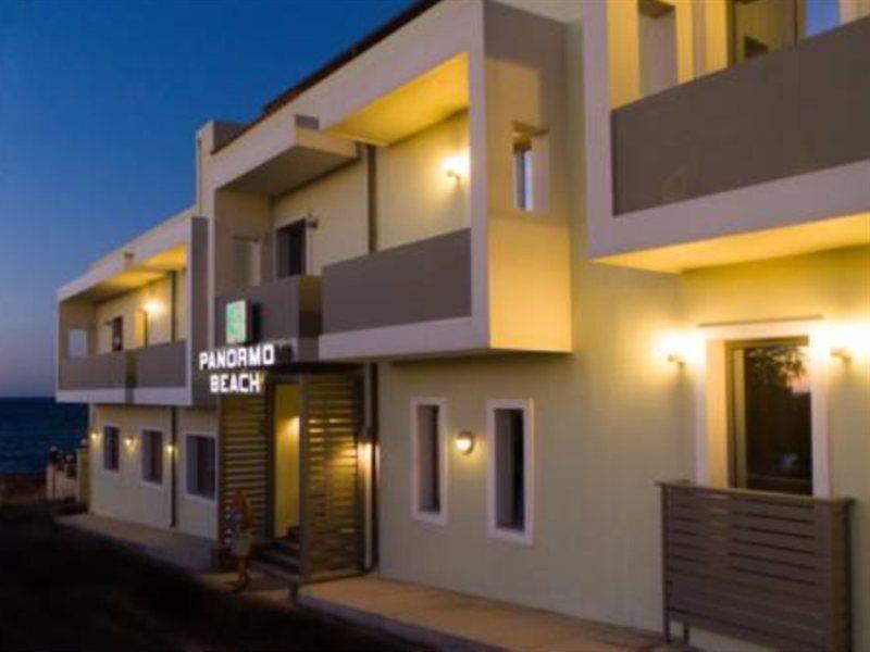 Panormo Beach Hotel Panormos  Bagian luar foto