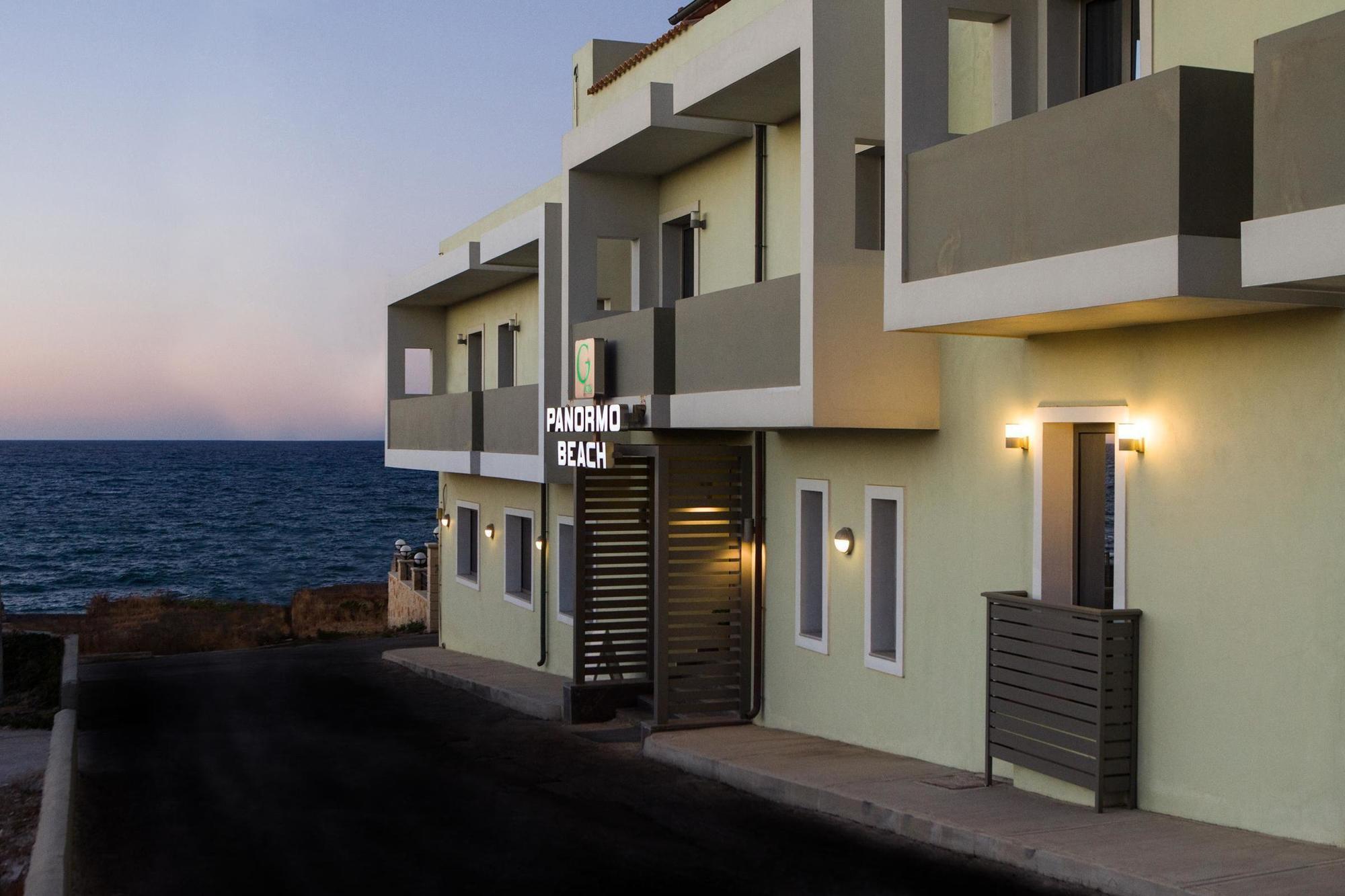 Panormo Beach Hotel Panormos  Bagian luar foto